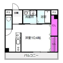 クライス横堤の物件間取画像